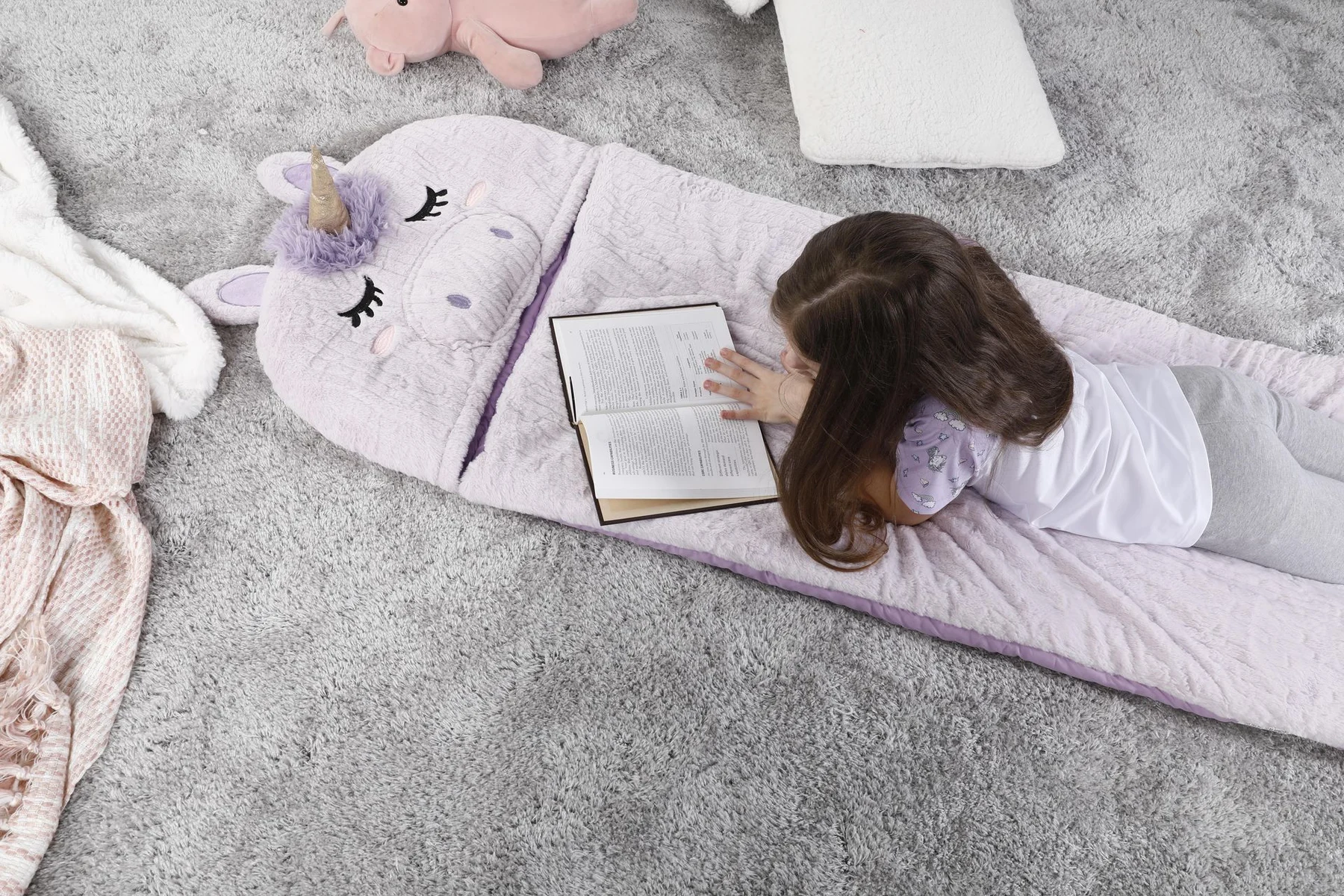 Soft-goods product presented in a lifestyle setting
