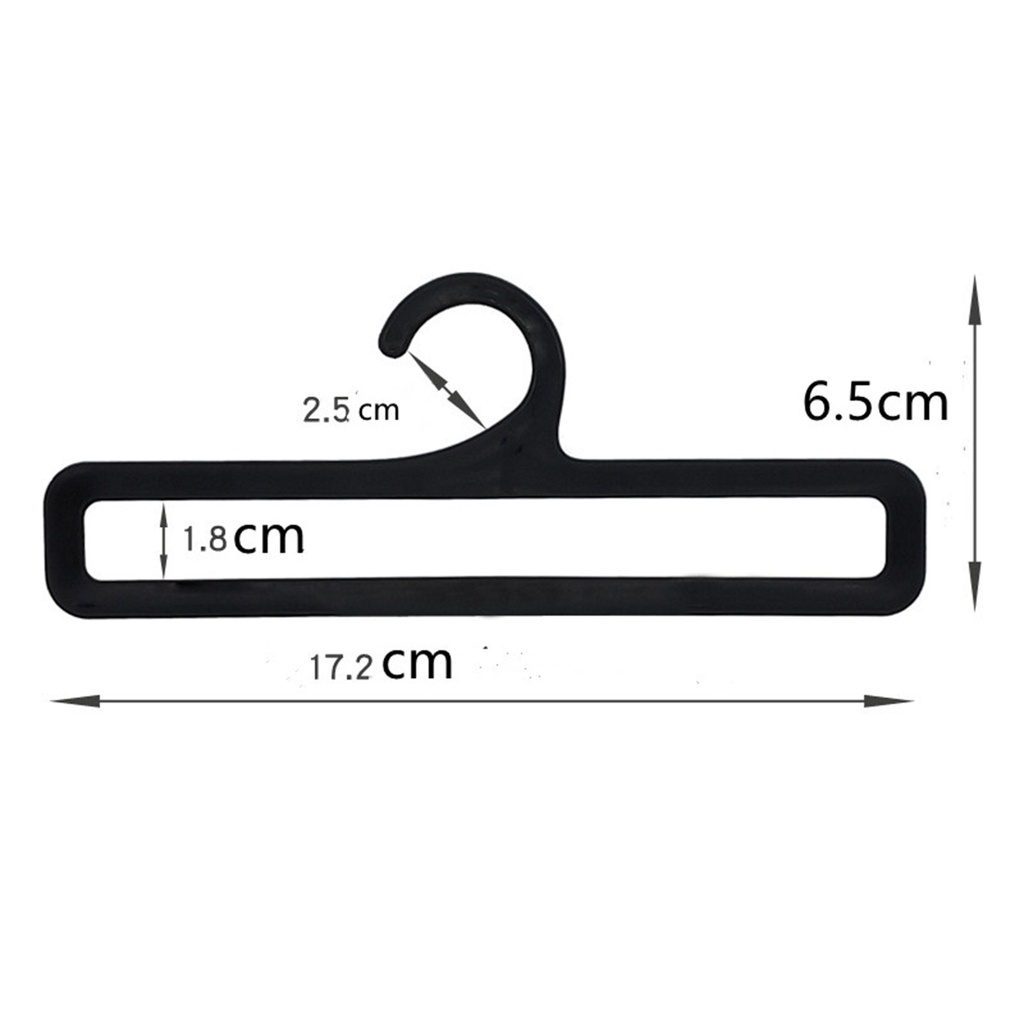 Black PP hanger